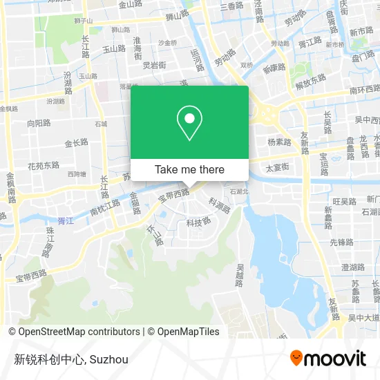 新锐科创中心 map