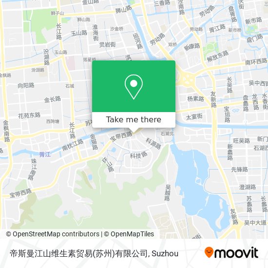 帝斯曼江山维生素贸易(苏州)有限公司 map