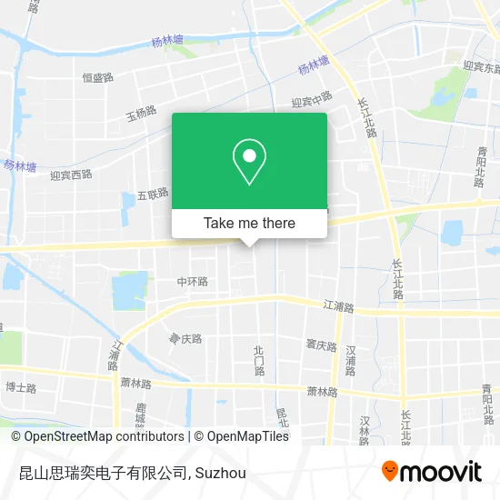昆山思瑞奕电子有限公司 map