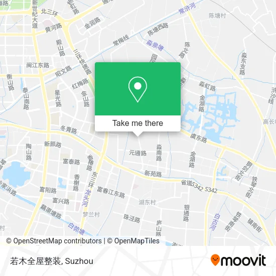 若木全屋整装 map
