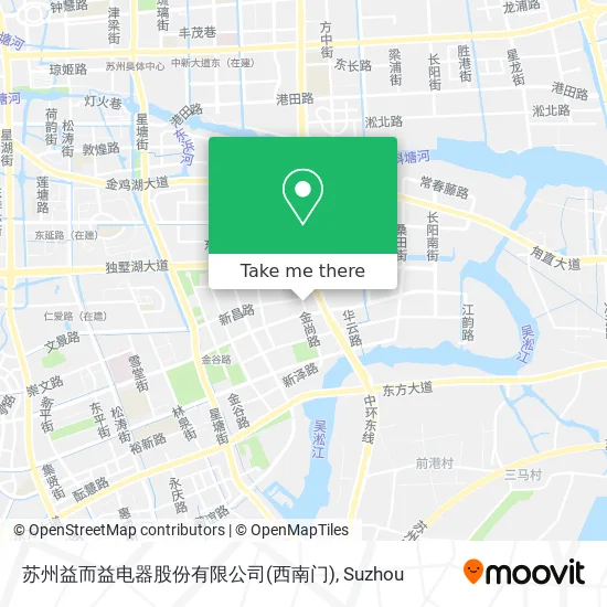 苏州益而益电器股份有限公司(西南门) map