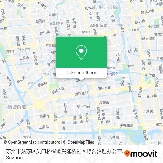 苏州市姑苏区吴门桥街道兴隆桥社区综合治理办公室 map