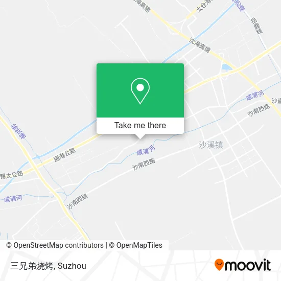 三兄弟烧烤 map