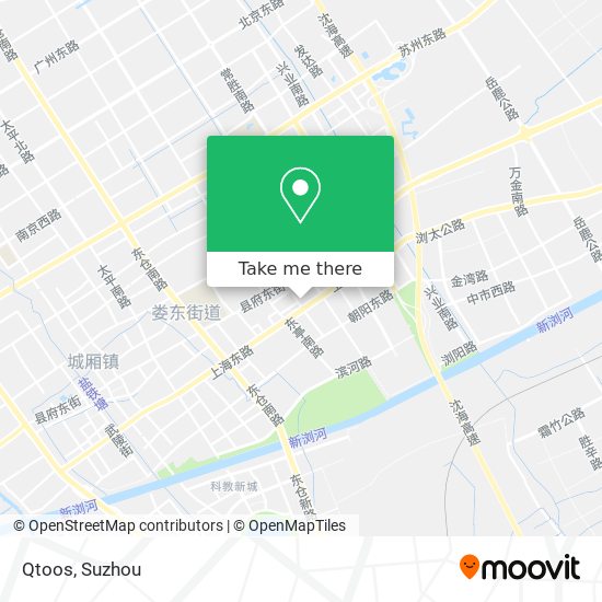 Qtoos map