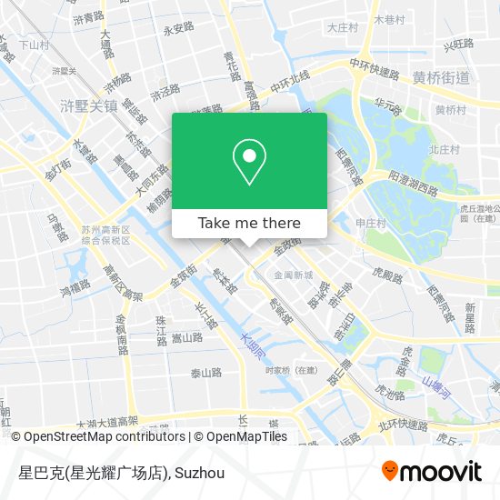 星巴克(星光耀广场店) map