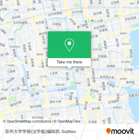 苏州大学学报(法学版)编辑部 map