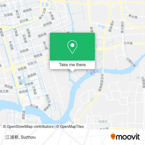 江浦桥 map