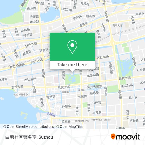 白塘社区警务室 map