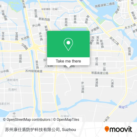 苏州康仕盾防护科技有限公司 map
