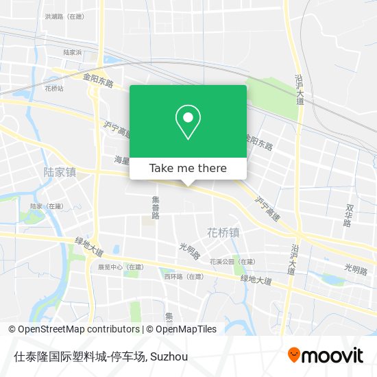 仕泰隆国际塑料城-停车场 map