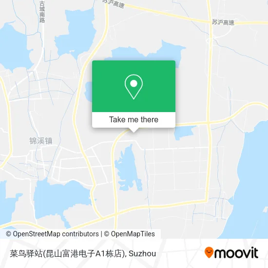 菜鸟驿站(昆山富港电子A1栋店) map