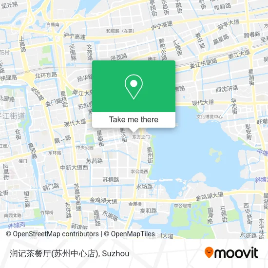 润记茶餐厅(苏州中心店) map