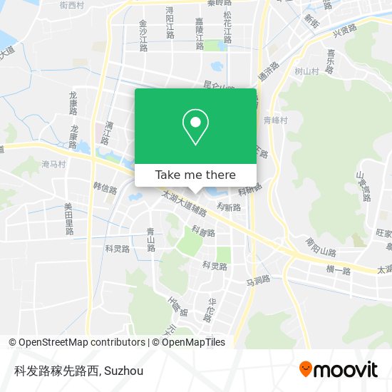 科发路稼先路西 map