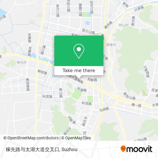 稼先路与太湖大道交叉口 map