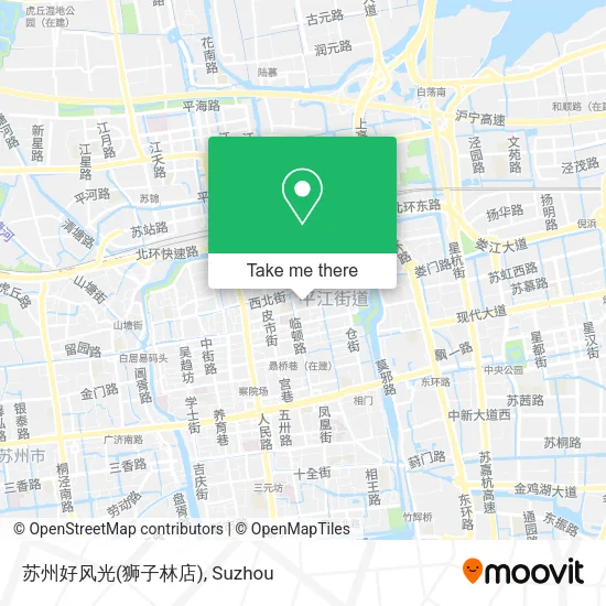 苏州好风光(狮子林店) map