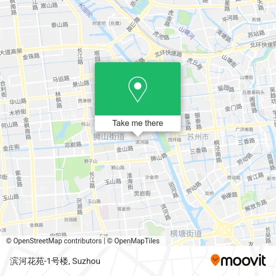 滨河花苑-1号楼 map