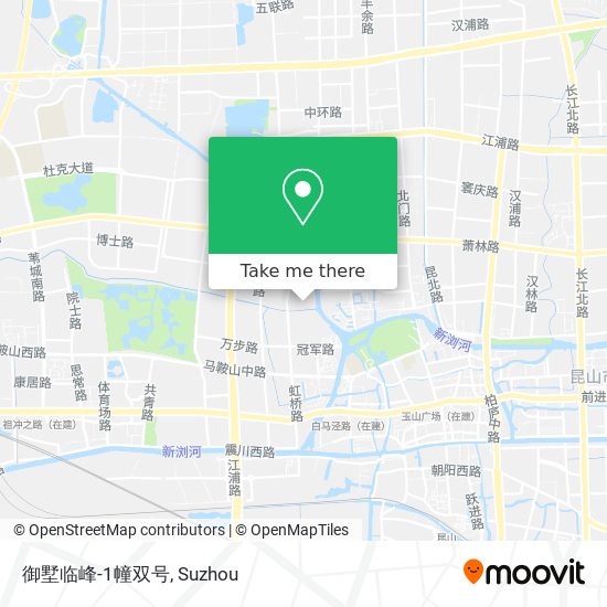 御墅临峰-1幢双号 map