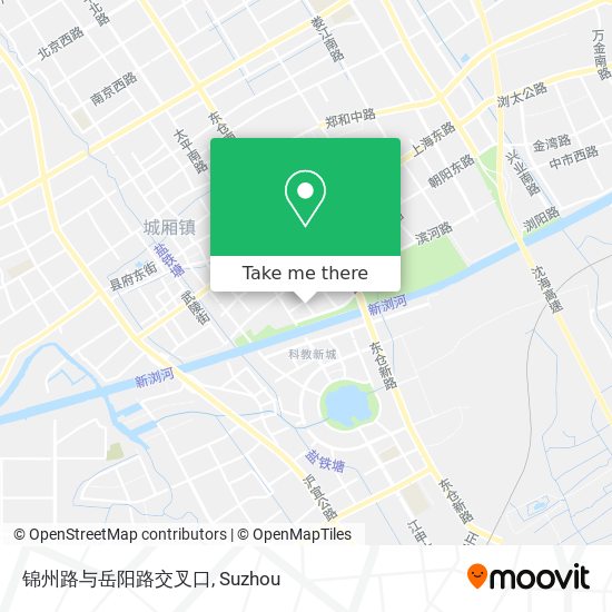 锦州路与岳阳路交叉口 map