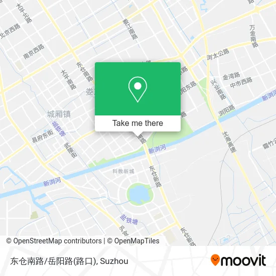 东仓南路/岳阳路(路口) map