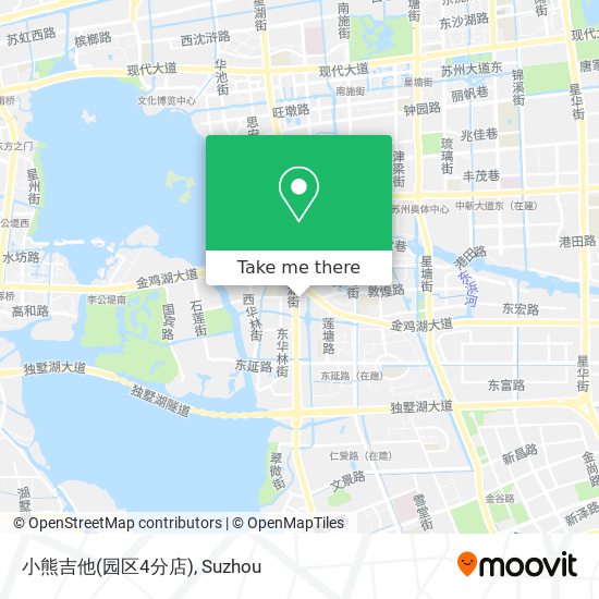 小熊吉他(园区4分店) map