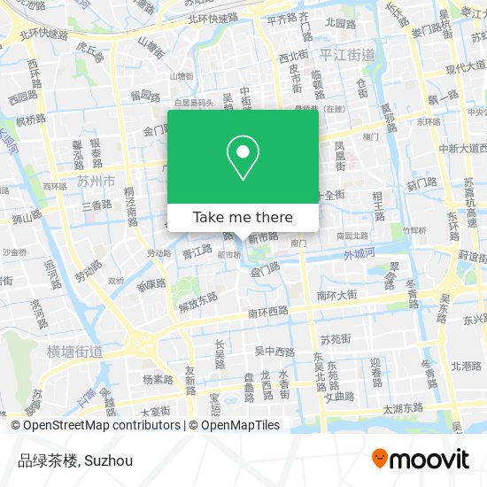 品绿茶楼 map