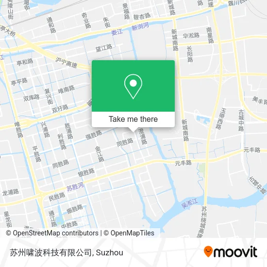 苏州啸波科技有限公司 map