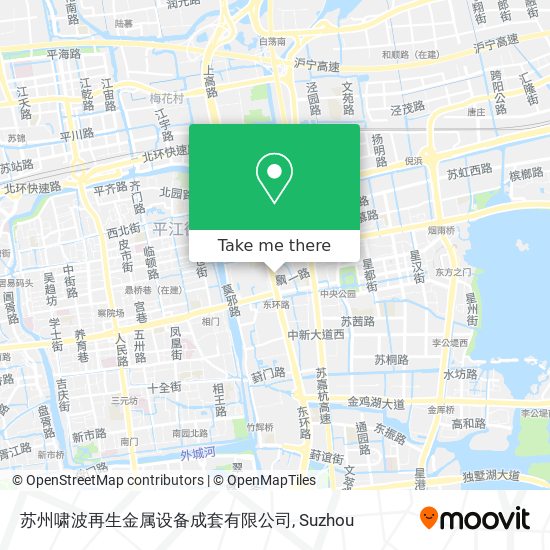 苏州啸波再生金属设备成套有限公司 map