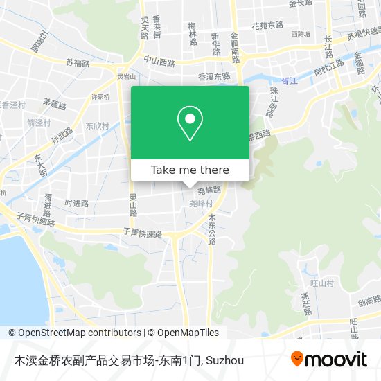 木渎金桥农副产品交易市场-东南1门 map