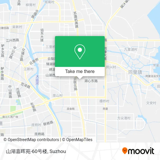 山湖嘉晖苑-60号楼 map