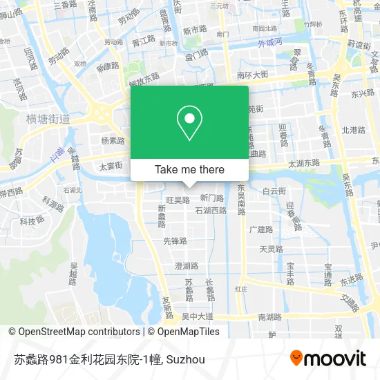 苏蠡路981金利花园东院-1幢 map