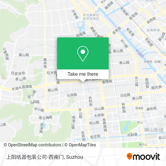 上阳纸器包装公司-西南门 map