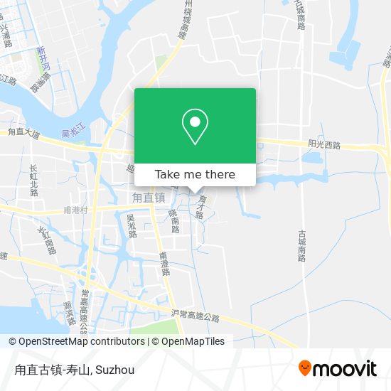 甪直古镇-寿山 map