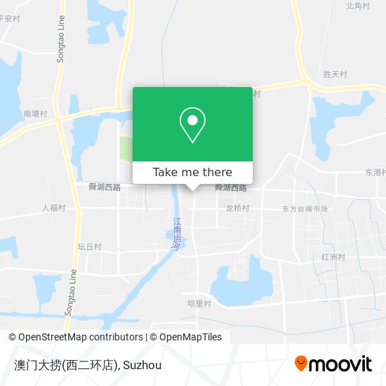 澳门大捞(西二环店) map