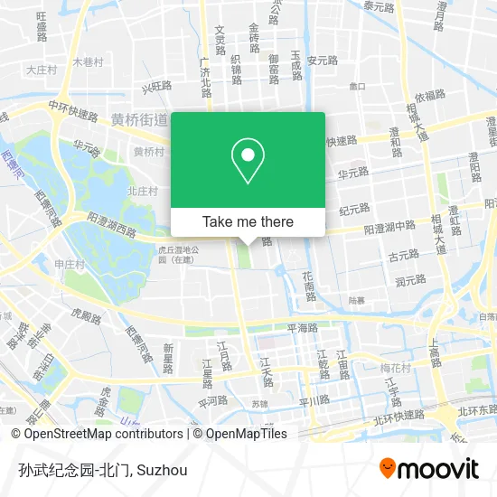 孙武纪念园-北门 map