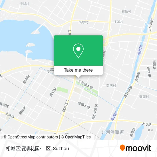相城区漕湖花园-二区 map