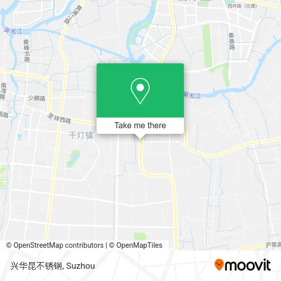 兴华昆不锈钢 map