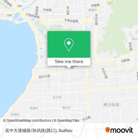 吴中大道辅路/孙武路(路口) map