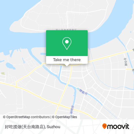 好吃揽做(天台南路店) map