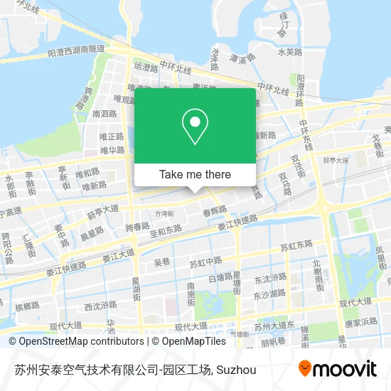 苏州安泰空气技术有限公司-园区工场 map