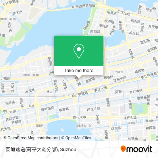 圆通速递(葑亭大道分部) map