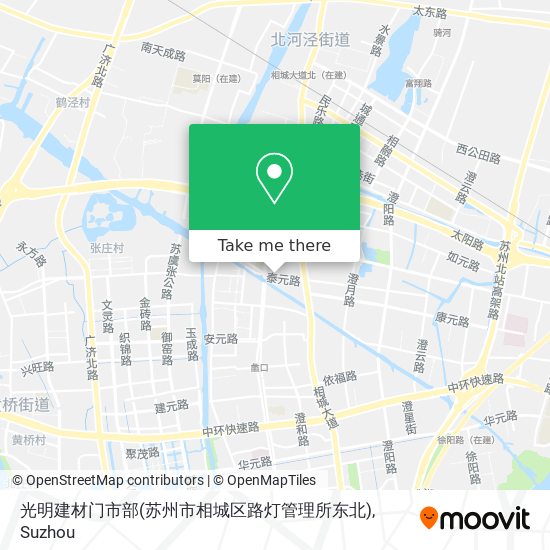 光明建材门市部(苏州市相城区路灯管理所东北) map