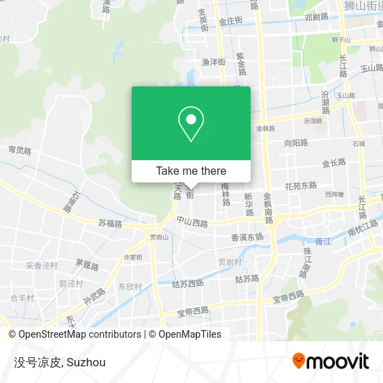 没号凉皮 map