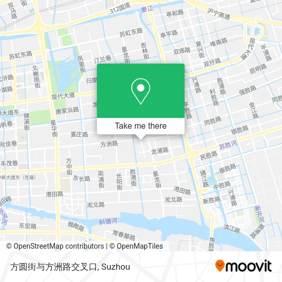 方圆街与方洲路交叉口 map