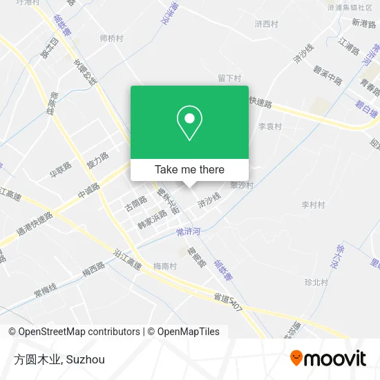 方圆木业 map