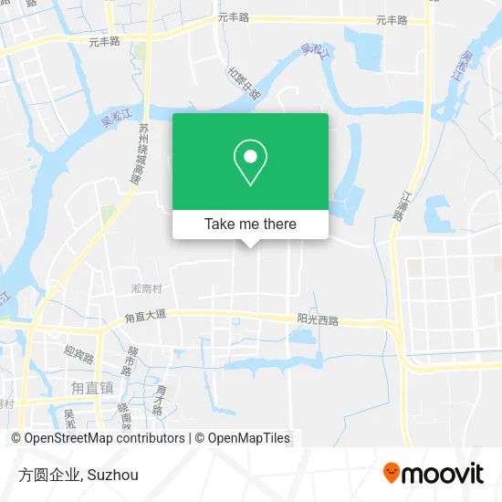方圆企业 map