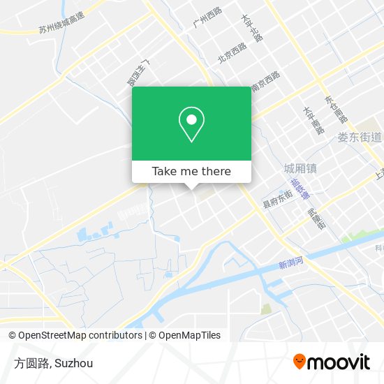 方圆路 map