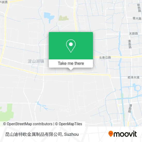 昆山迪特欧金属制品有限公司 map