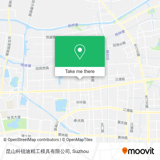 昆山科锐迪精工模具有限公司 map