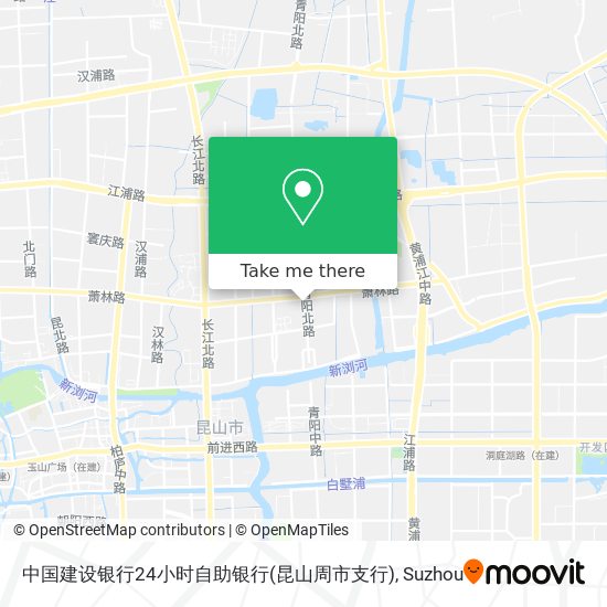 中国建设银行24小时自助银行(昆山周市支行) map