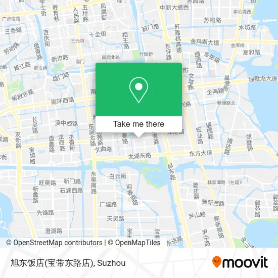 旭东饭店(宝带东路店) map